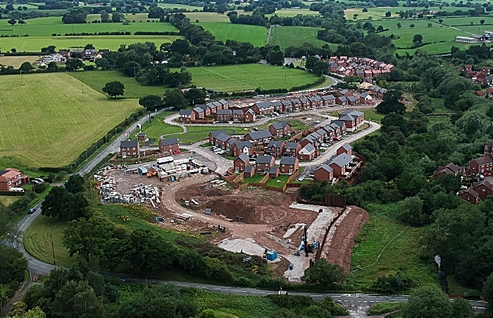 Bellway Kingfisher Reach housing developing in Wistaston - noise