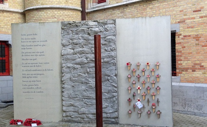 battlefields - Poperinge firing wall