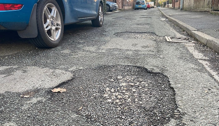 roads and Potholes - South Crofts, Nantwich - March 2021 (1)