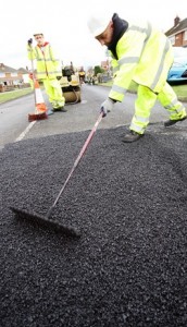 Potholes repair image - compensation