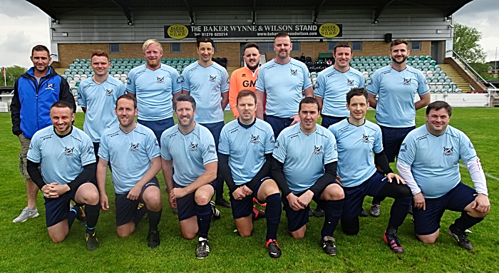 Pre-match - Crewe Corinthians squad (1)