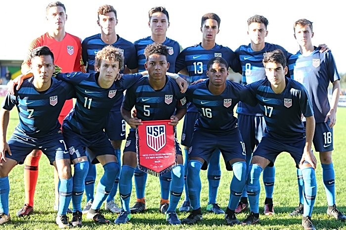 Pre-match - USA team (1)