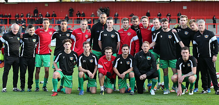 Pre-match group photo - Cup