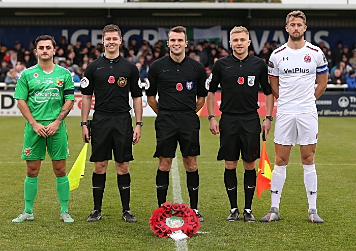 Pre-match - match officals and club captains (1)