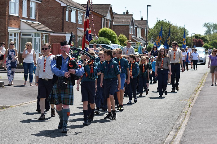 Procession - village fete wistaston