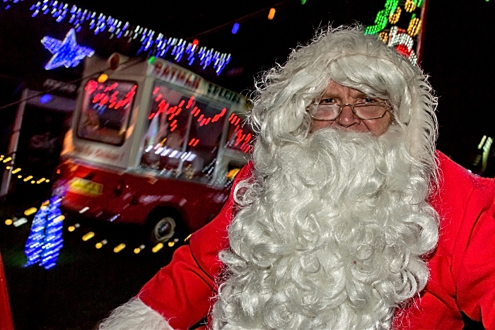 Publicity photo - Weston Christmas Light Display 2018 - Santa (1)