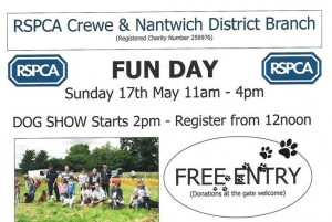 RSPCA Crewe & Nantwich to stage Family Fun Dog Show