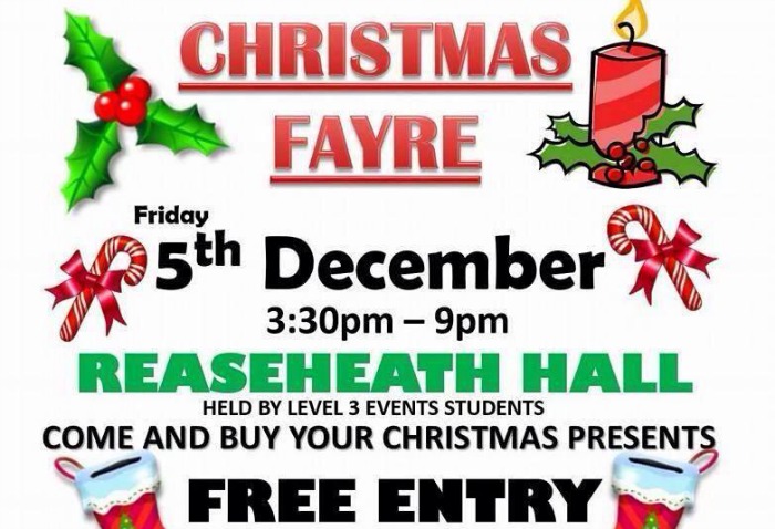 Reaseheath Hall Christmas Fayre