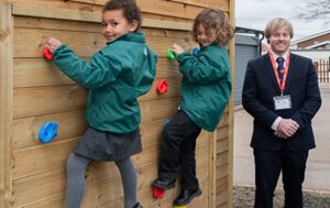 Wistaston Academy pupils welcome new outdoor area