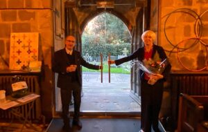 New glass doors officially opened at Acton church