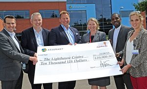 Assurant Foundation donates $10,000 to Lighthouse Centre in Crewe