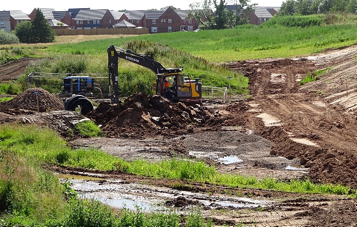 River Weaver floodplain cleared and channel dug (3) (1)