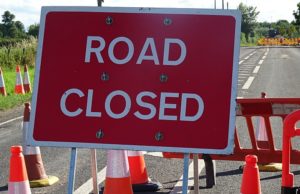 A534 road closure near Nantwich after HGV overturns