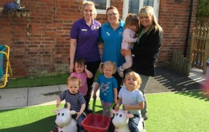 Rope Green nursery raises £800 for Donna Louise Hospice