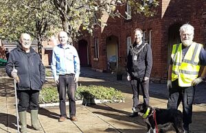 Rotary of Crewe and Nantwich Weaver help with clean up