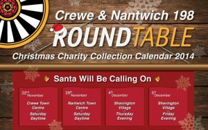Round Table Santa’s Float set for busy Nantwich schedule