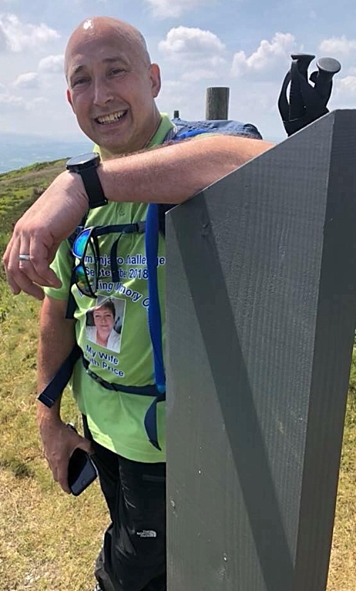 Roy Price during a training walk for Mount Kilimanjaro (2) (1)