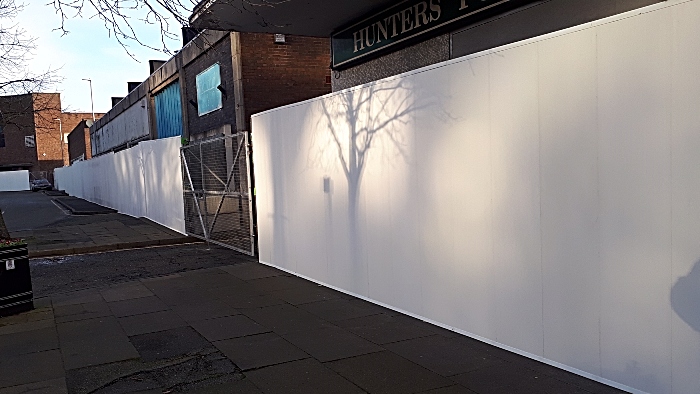 Royal Arcade hoardings 3