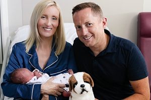 Nantwich couple’s new-born son is NHS first for Leighton Hospital