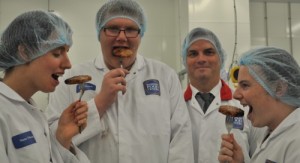 Food students in Nantwich scoop medal for tasty burger entry