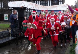 Nantwich Santa Dash on December 11 in aid of Hope House
