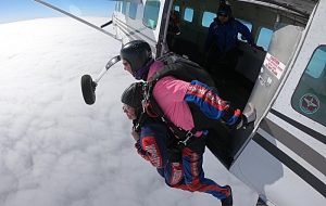 Wistaston woman skydives to raise cash for St Luke’s Hospice