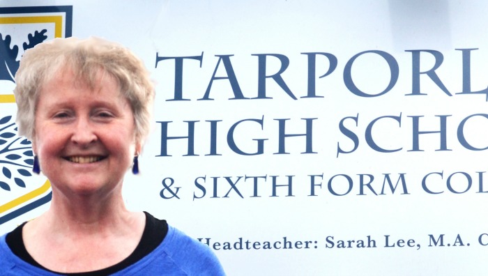 Sarah Lee headteacher at Tarporley High School
