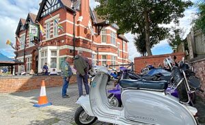 Dabbers Scooter Club returns to Nantwich