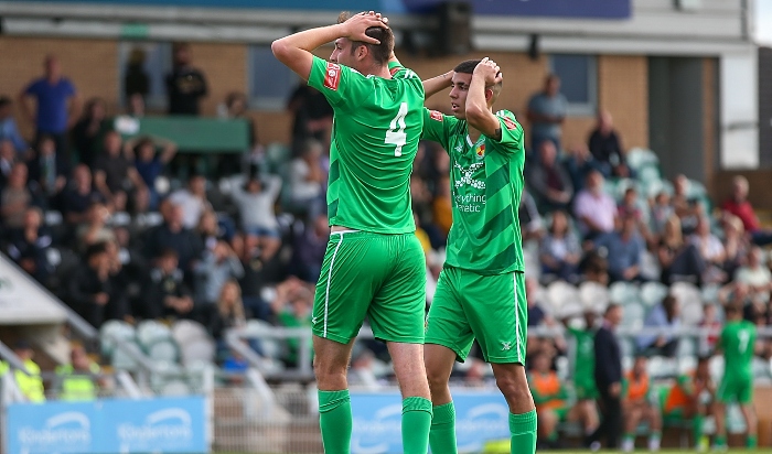 Second-half - Ben Harrison rues a late miss (1)