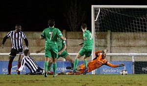 Nantwich Town beaten in FA Trophy at home by Coalville