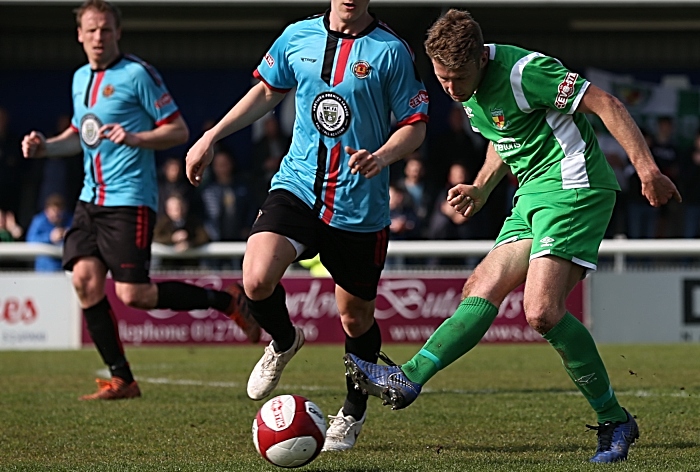 Second-half - James Lawrie passes the ball (1)