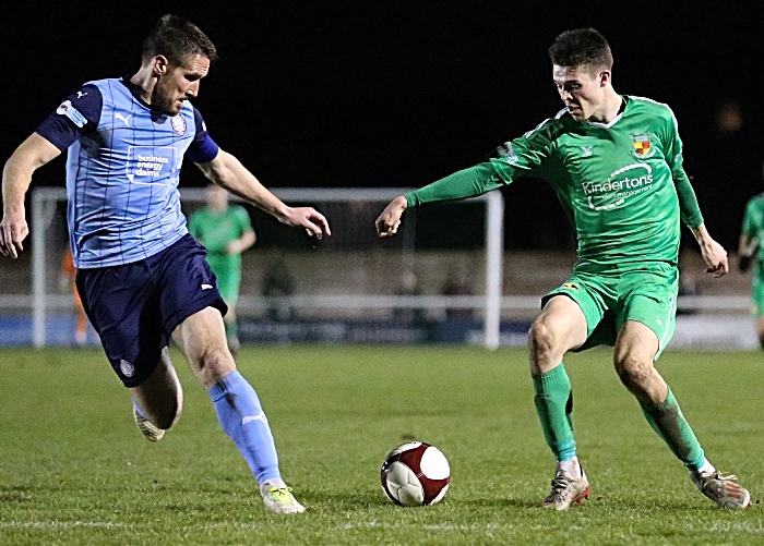 Second-half - Joe Malkin on the ball (1)