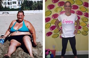 Mum lost staggering 24 stone using Nantwich gym after promise to parents