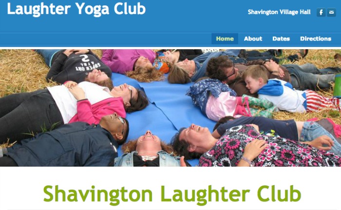 Shavington Laughter Yoga Club website