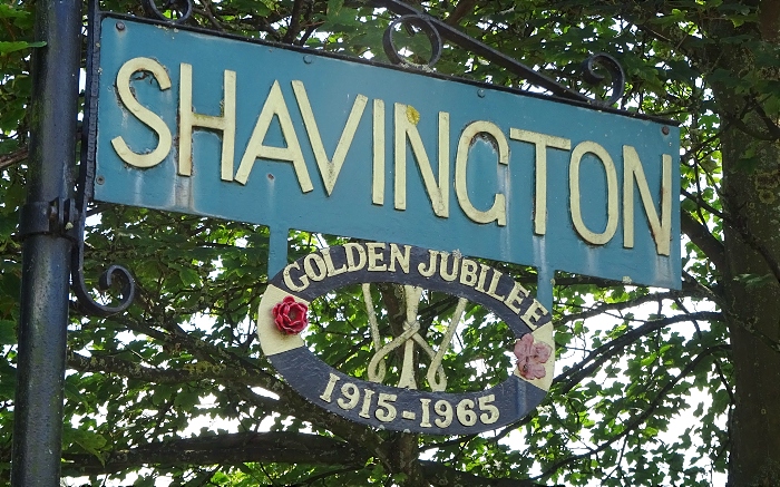 homes - Shavington village sign (1)