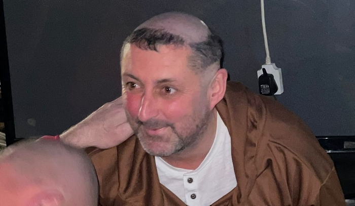 monk haircut