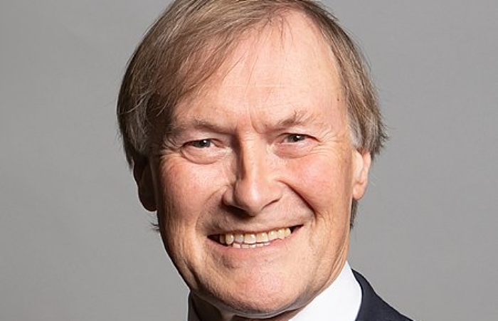 Sir David Amess MP - security - pic by Richard Townshend