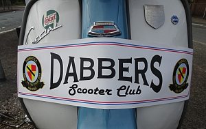 Scooter owners flock to Nantwich for Dabber Scooter Club event