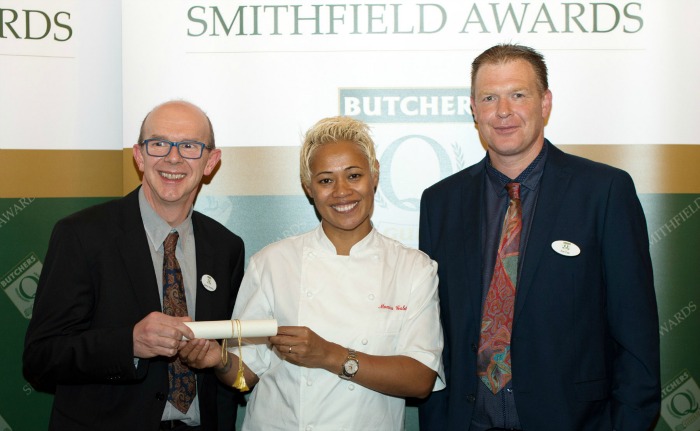 Butchers - Smithfield Awards Clewlows presentation pic