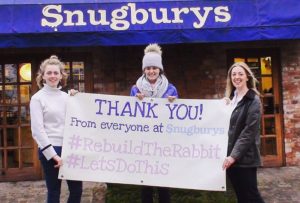 Snugburys to rebuild 40ft Peter Rabbit after suspected arson attack