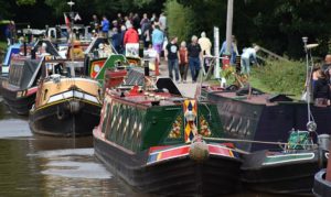 Canal fans treated to Historic Boats gathering in Audlem