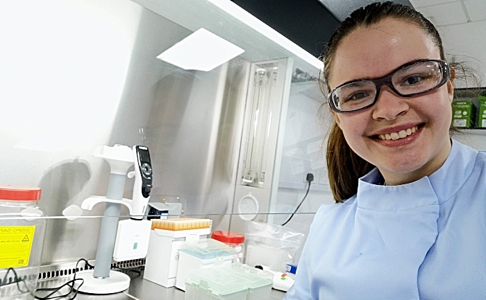 Sophie Richardson - scientist cancer research mega lab covid-19 testing
