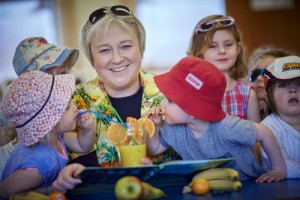 Nantwich nursery youngsters celebrate summer as winter set to hit