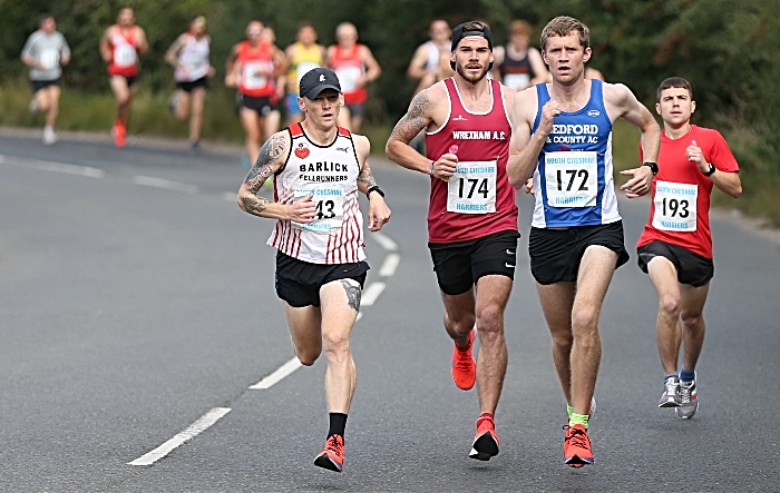 South Cheshire 20 2019 - leaders shortly after the start of the race from Shavington Sports Centre (1)