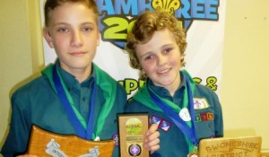 Nantwich and Wistaston Scouts triumph in Cheshire Hike weekend