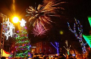 Thousands enjoy Nantwich Christmas Lights Switch On event