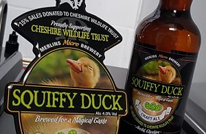 Cheshire Wildlife Trust launches new beer called Squiffy Duck!