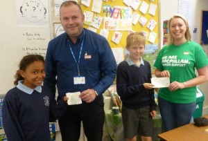Nantwich pupils raise £2,400 for hospice and Macmillan Cancer