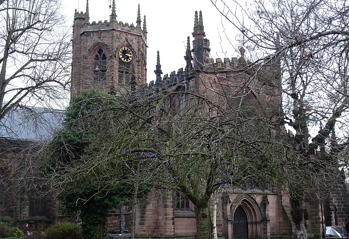 St Mary's Church Nantwich - exterior - pic by Jonathan White