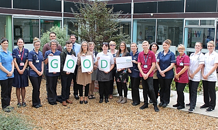 Staff Celebrate CQC 'Good' Rating (1)